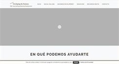 Desktop Screenshot of developingthebusiness.com